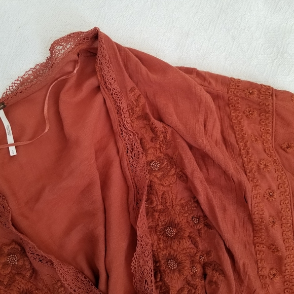 Free People rust kimono - Picture 5 of 7